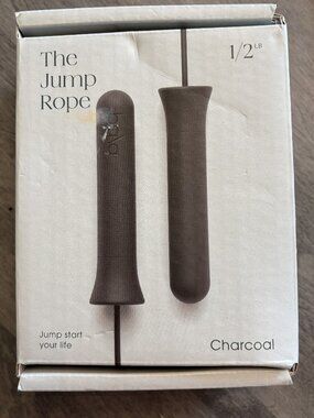 Bala 1/2 pound weighted jump rope (charcoal color) NEW